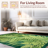 Elegant Deep Fern Textured Aesthetic(Green)