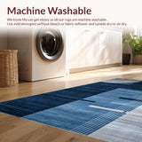 Elegant Textured Geometric Shapes(Blue)