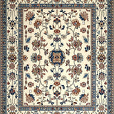 Ultra Soft Area Rug, Non Slip, Stain Resistant, Washable Area Rugs for Living Room, Bedroom, Rustic Neutral Petal Design(Beige)