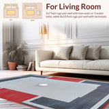 Contemporary Baseball Print in Bold Hues(Gray)