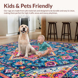 Chic Transitional Tiled Aesthetic(Blue)