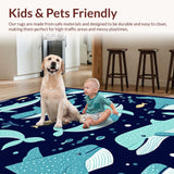 Delightful Oceanic Alphabetic Composition(Blue)