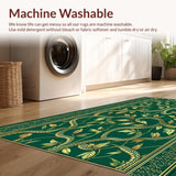 Whimsical Avian and Serpent Design(Green)