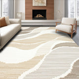Pet Friendly Coastal Vibe Abstract Beige Cream(Beige)