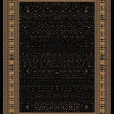 Cozy Textured Layered Design(Black)