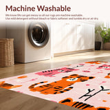 Delightful Kawaii Tiger Visual Appeal(Pink)