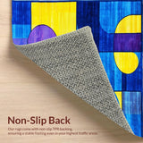Modern Tiled Color Fusion(Blue)