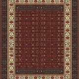 Ultra Soft Area Rug, Non Slip, Stain Resistant, Washable Area Rugs for Living Room, Bedroom, Comfortable Textured(Red)