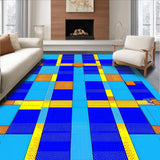 Charming Brightly Hued Counting Motif(Blue)