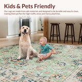 Elegant Vintage Geometric Arrangement(Ivory)