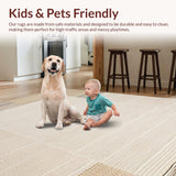 Chic Neutral Trimmed Design(Beige)