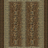 Ultra Soft Area Rug, Non Slip, Stain Resistant, Washable Area Rugs for Living Room, Bedroom, Chic Contemporary Leopard Motif(Brown)
