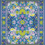 Contemporary Rustic Floral Vibe(Blue)