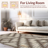 Artful Checkered Tiled Visual Appeal(Beige)