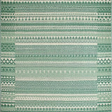 Artful Flowing Shapes(Green)