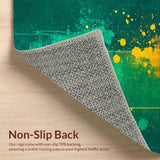 Elegant Distressed Artwork Influence(Green)