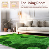 Lush Playful Textured Elegance(Green)