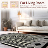 Elegant Zebra Abstract Aesthetic(Black)