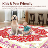 Cozy Red Pink Symmetrical Arrangement(Red)