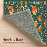 Trendy Contemporary Floral Fusion(Green)