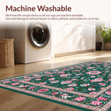 Vintage Floral Art Nouveau Elegance(Green)