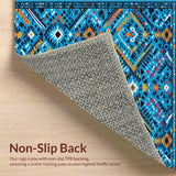 Bright Retro Lattice Composition(Blue)