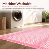 Luxurious Textured Plaid Design(Pink)