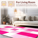 Delicate Fuzzy Shag Patterned Delight(Pink)