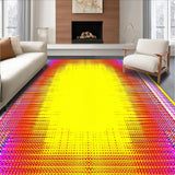 Enchanting Round Colorful Whirl(Red)