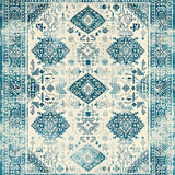 Charming Earthy Floral Embellishments(Blue)