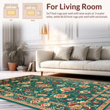 Charming Eclectic Floral Aesthetic(Green)