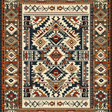 Ultra Soft Area Rug, Non Slip, Stain Resistant, Washable Area Rugs for Living Room, Bedroom, Transitional Richly Colored Design(Brown)