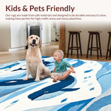 Brightly Colored Oceanic Adventure Design(Blue)