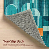 Contemporary Vibrant Tiled Design(Blue)