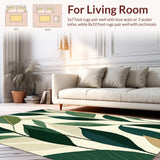 Chic Modern Leafy Composition(Beige)