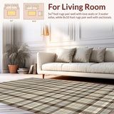 Cozy Warm Toned Lattice Design(Beige)
