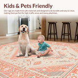 Minimalist Beige Damask Style(Pink)