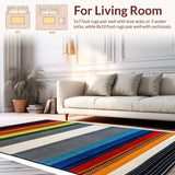 Chic Rainbow Abstract Aesthetic(Yellow)