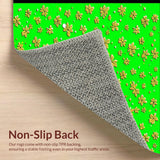 Charming Seasonal Shamrock Motif(Green)