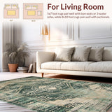 Earthy Toned Geometric Charm(Green)