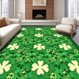 Festive Cheerful Shamrock Illustration(Green)
