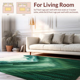 Elegant Forest Green Aesthetic Mat(Green)