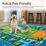 Colorful Urban Playland Aesthetic(Blue)