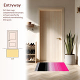 Distinctive Striped Visual Harmony(Pink)