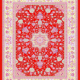 Artful Vintage Inspired Design(Red)