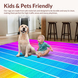 Joyful Shag Patterned Decor(Blue)