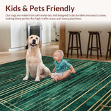 Emerald Geometric Elegance Fusion(Green)