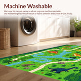 Playful T Rex and Triceratops Theme(Green)