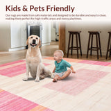 Elegant Geometric Hues(Pink)