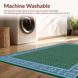 Cozy Earth Tone Scrollwork(Blue)